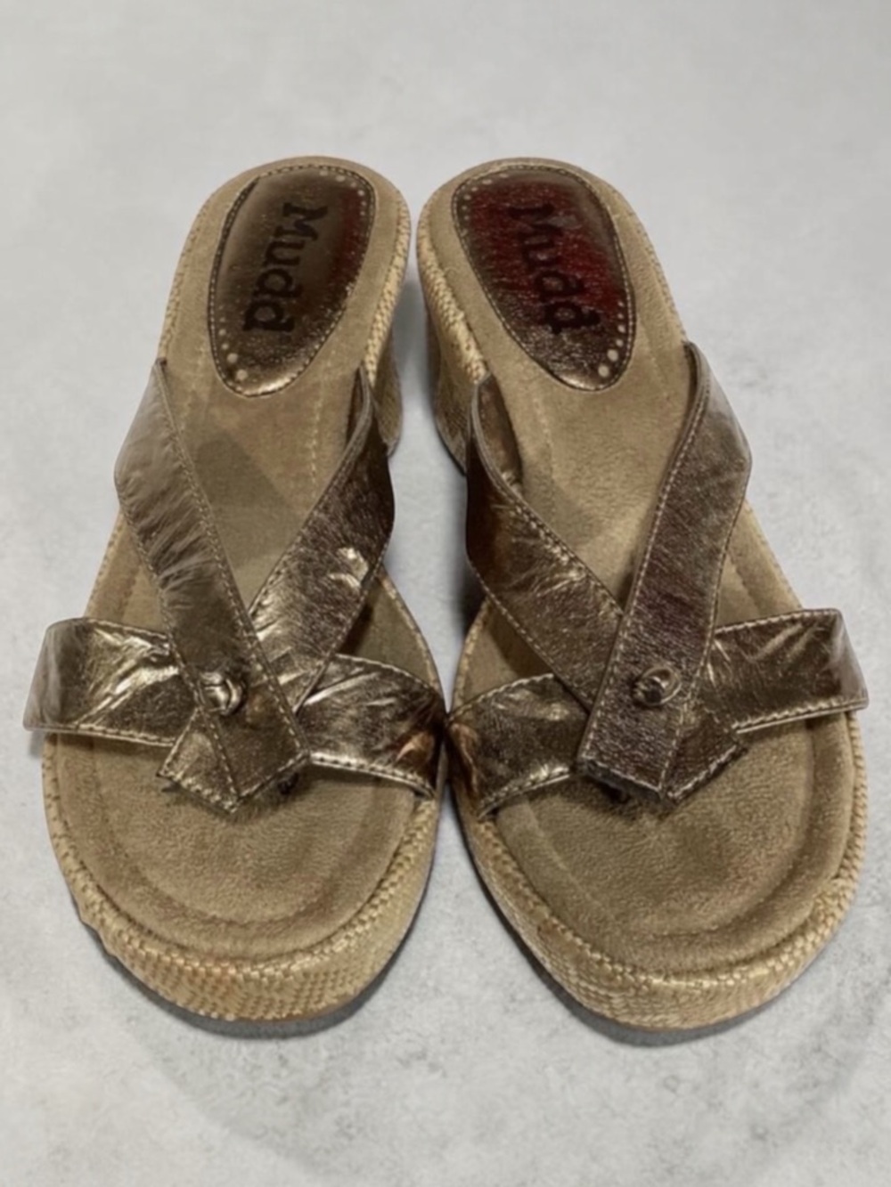 Mudd Wedge Sandals